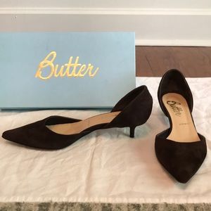 Butter Kitten Heels Shoes 7.5
